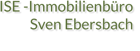 ISE -Immobilienbüro Sven Ebersbach